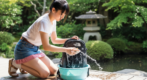 ザックの基本的な洗い方